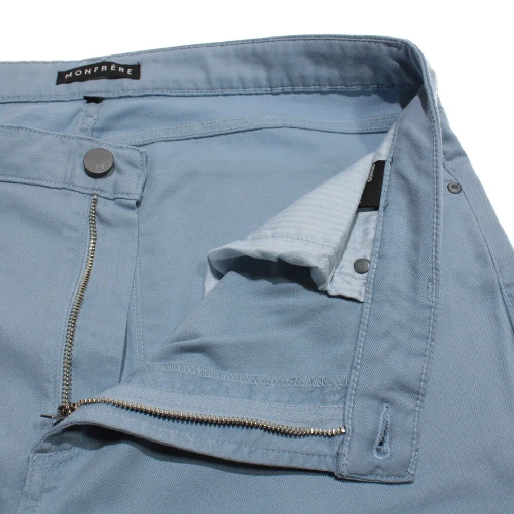 Monfrere NWT 5 Pocket Jeans Size 40 US Slim Fit Brando Blue Cotton Blend